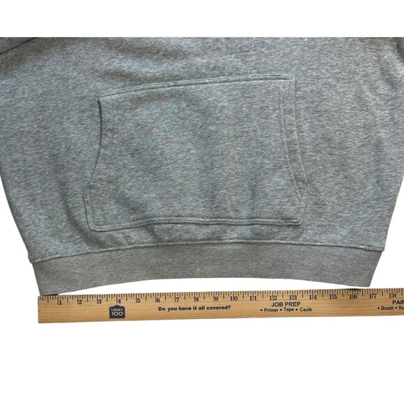 Gap x Stranger Things Adult Upside Down Gap Logo Hoodie Heather Grey Size XS - Picture 9 of 12